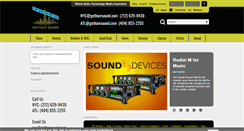 Desktop Screenshot of gothamsound.com